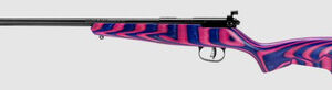 Savage Arms 13797 Rascal Youth .22 LR Bolt Action Rifle 16" Single Shot Pink/Purple