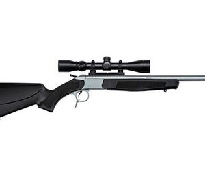 CVA Scout CR4817SSC V2 Takedown .350 Legend 20" Single Shot Stainless/Black W/ Konus Pro 3-9x40 Scope & Case