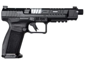 Canik HGP7157-N Mete SFX Pro 9mm 5.75" 18+1/20+1 Black W/ Chrome Threaded & Fluted Barrel