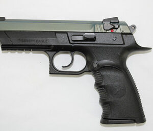 Magnum Research BE99153RL-NL Baby Eagle III 9mm 4.52" 15+1 Matte Black/Northern Lights Cerakote