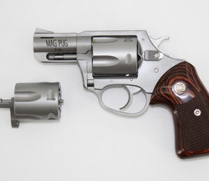 Charter Arms Model 73920 Mag Pug & Pitbull Combo .357 Magnum W/ 9mm Conversion Cylinder 2.2" 5 Rounds Stainless/Walnut
