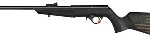 Rossi USA RB22L1611-EN01 RB22 Compact Bolt Action Rifle .22LR 16.5" 10+1 Black W/ US Flag