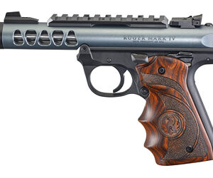RUGER MRK IV LITE 22LR 4.4" GRY WD