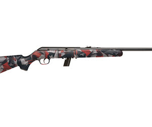 SAV 64F 22LR 21" 10RD R/W/B FLAG